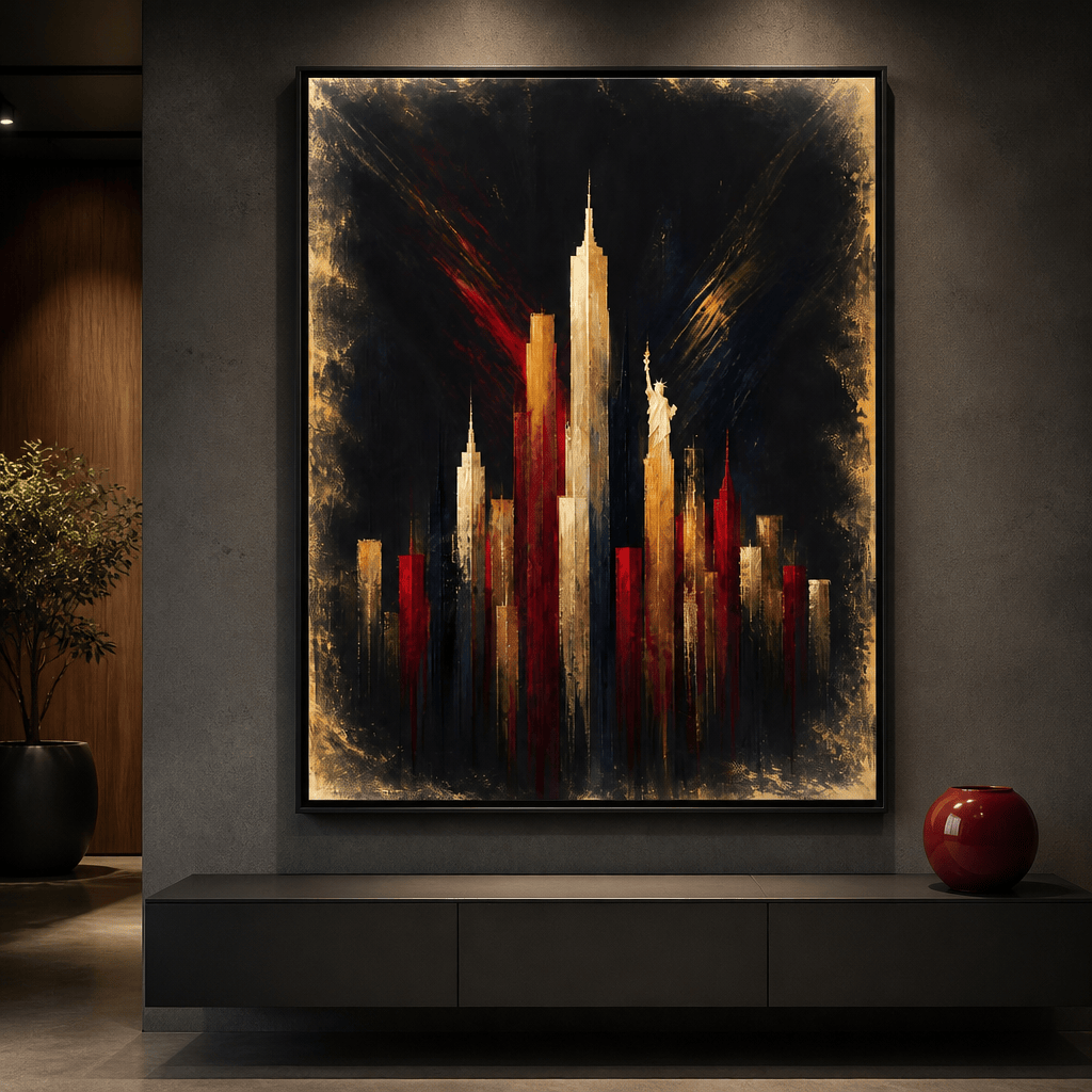 Gilded Heights of a Proud Nation Canvas Wall Art
