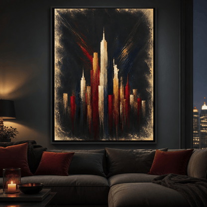 Gilded Heights of a Proud Nation Canvas Wall Art