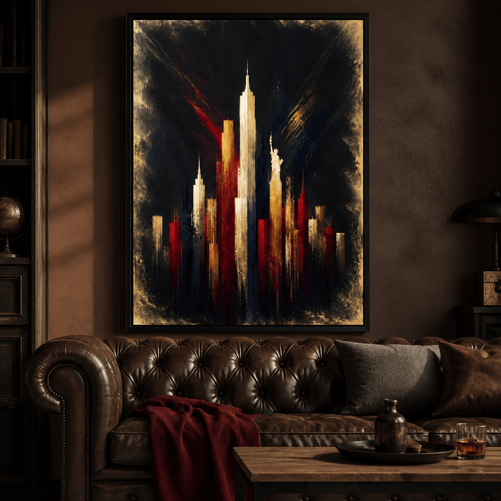 Gilded Heights of a Proud Nation Canvas Wall Art