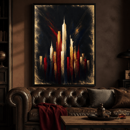 Gilded Heights of a Proud Nation Canvas Wall Art
