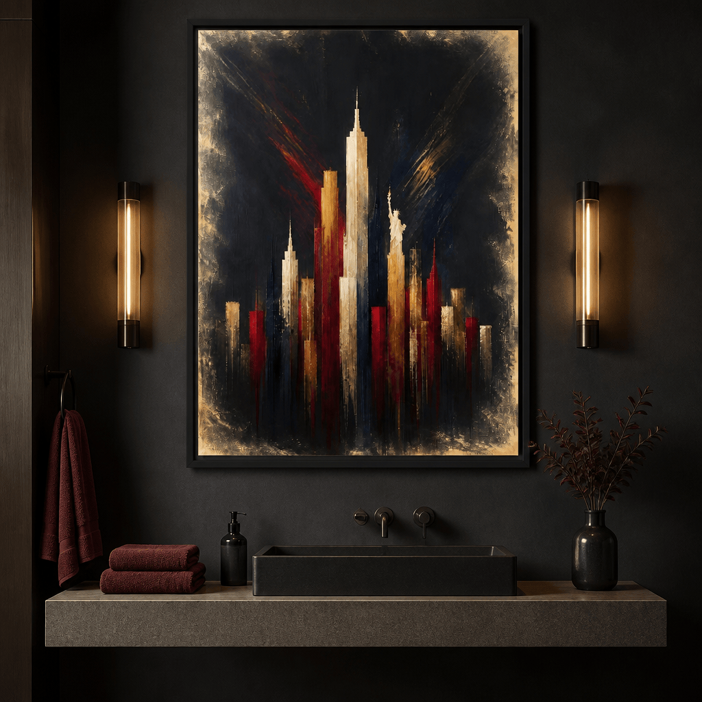 Gilded Heights of a Proud Nation Canvas Wall Art