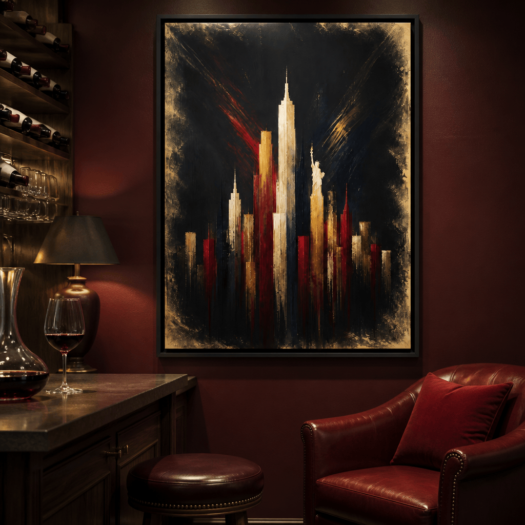 Gilded Heights of a Proud Nation Canvas Wall Art