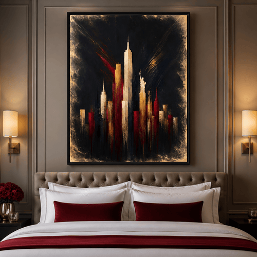 Gilded Heights of a Proud Nation Canvas Wall Art