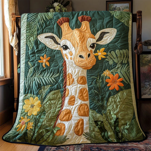 Giraffe Quilt Blanket
