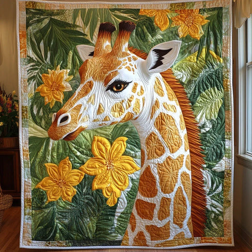 Giraffe Quilt Blanket