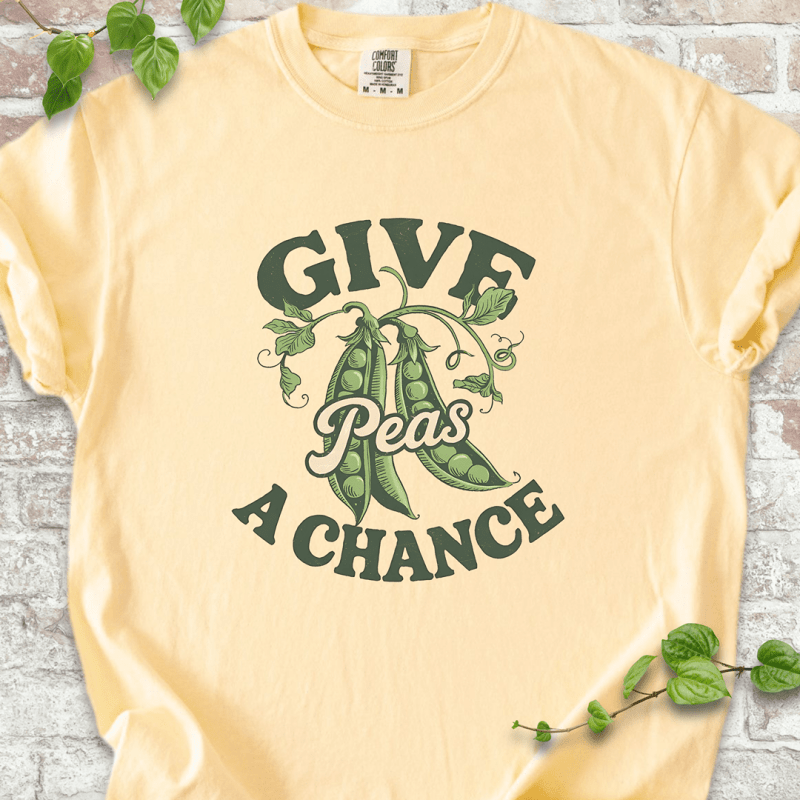 Give Peas a Chance T-shirt