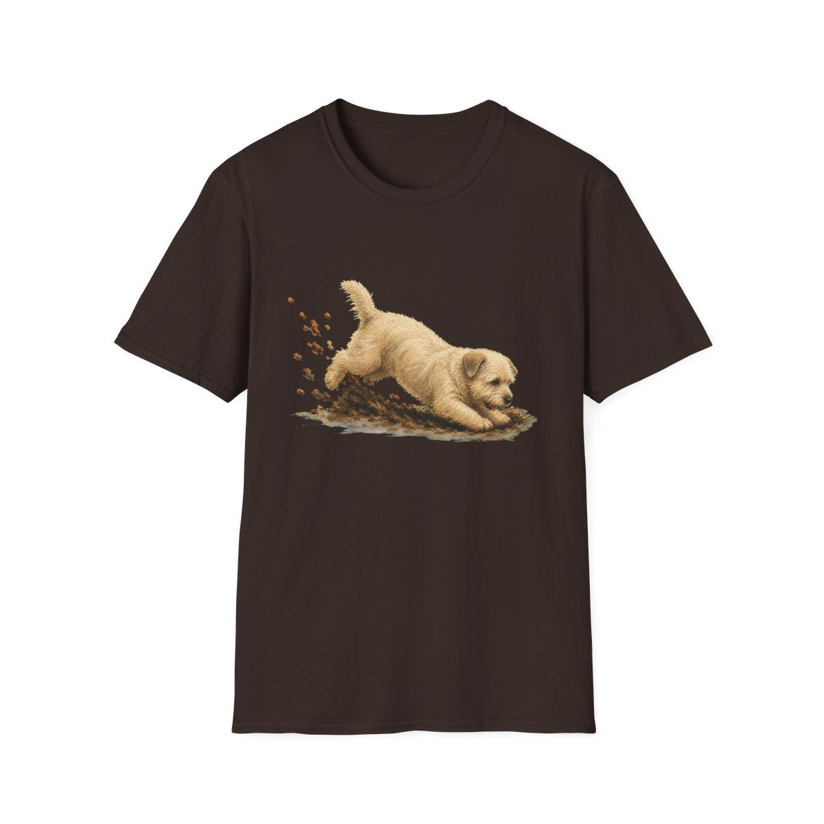 Glen of Imaal Terrier Excavating Mode On Tee