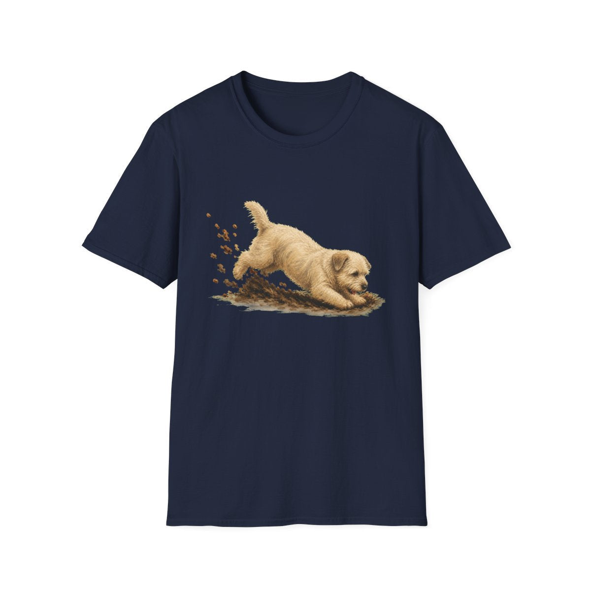 Glen of Imaal Terrier Excavating Mode On Tee