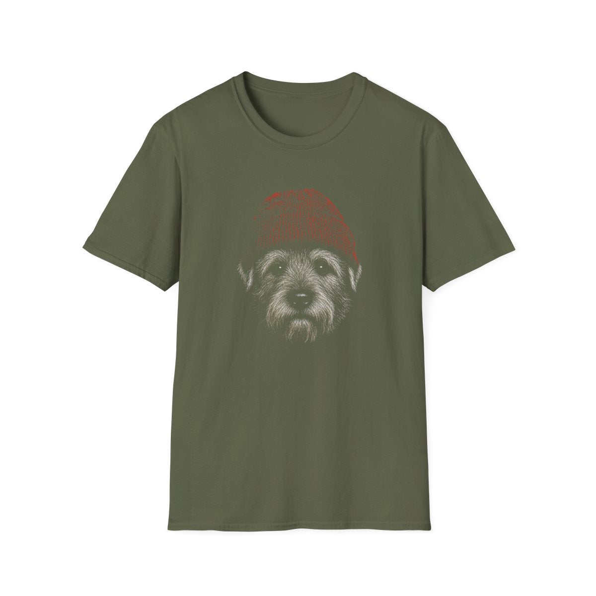 Glen of Imaal Terrier In Beanie Tee