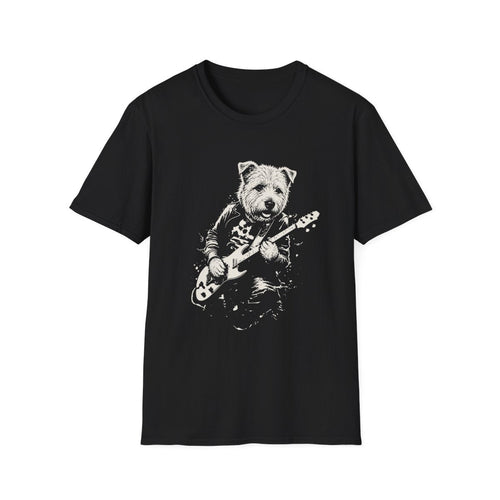 Glen of Imaal Terrier Rocking Guitar Tee