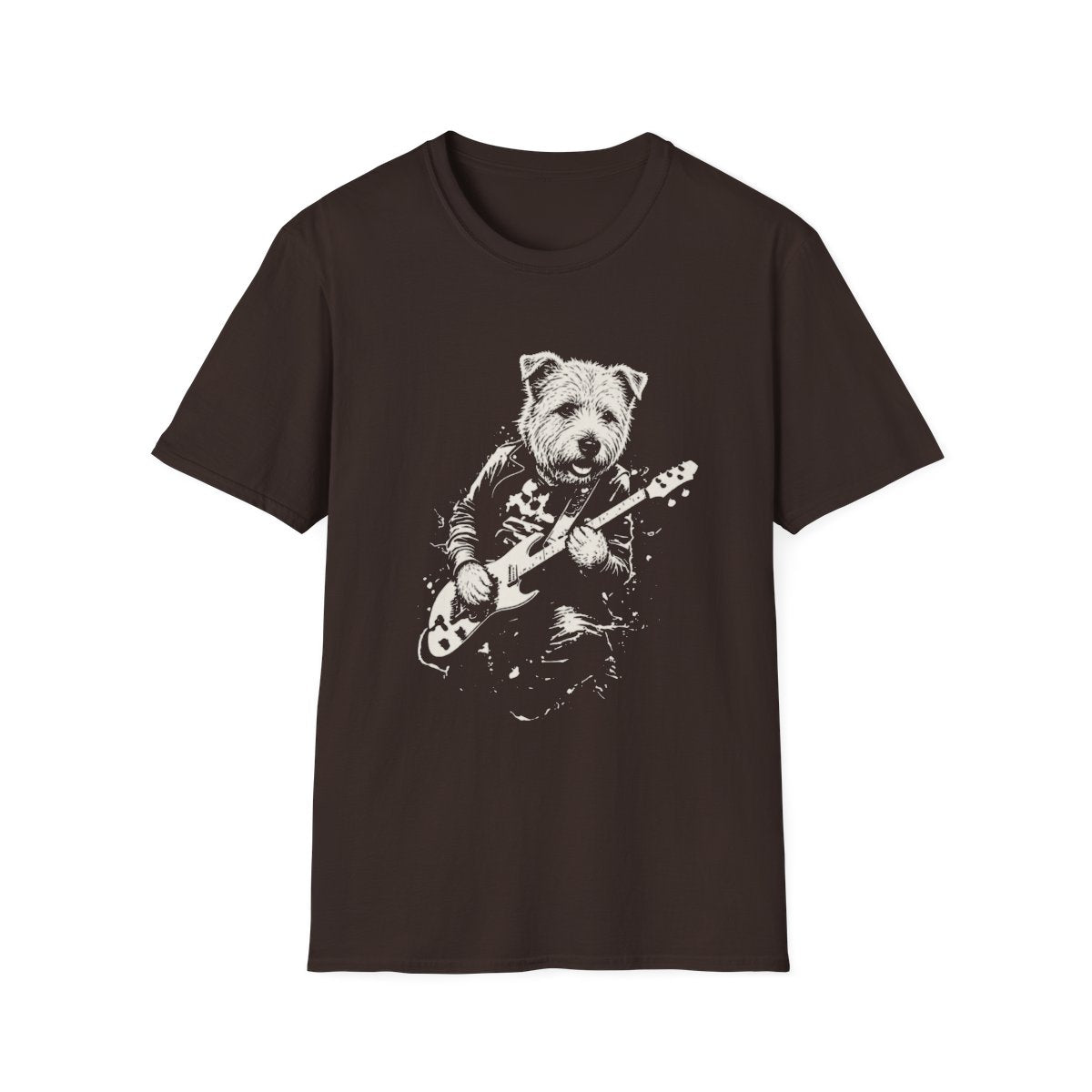 Glen of Imaal Terrier Rocking Guitar Tee