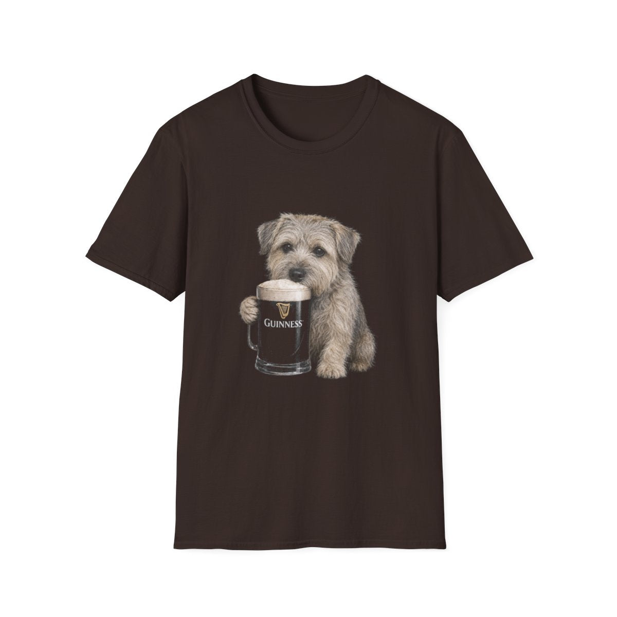 Glen of Imaal Terrier With A Pint Tee