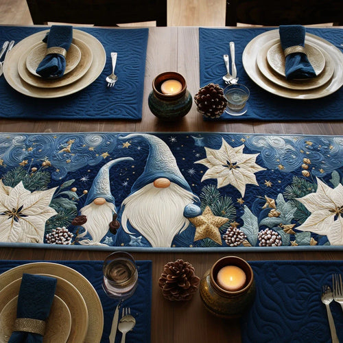 Gnome Magic Quilted Table Runner