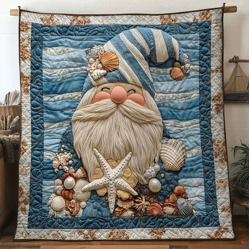 Gnome Shell Keeper Quilt Blanket