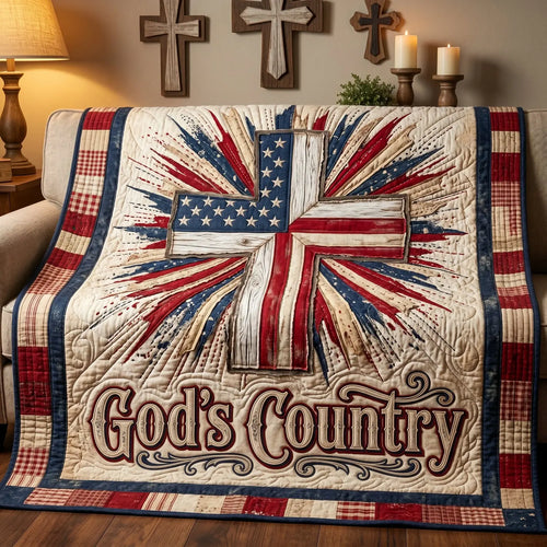 God's Country Quilt Blanket