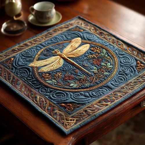 Golden Grove Quilted Table Topper