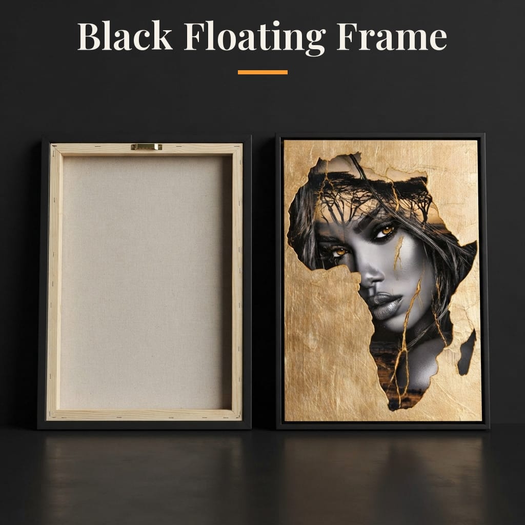 Golden Legacy of the Savannah Soul Canvas Wall Art
