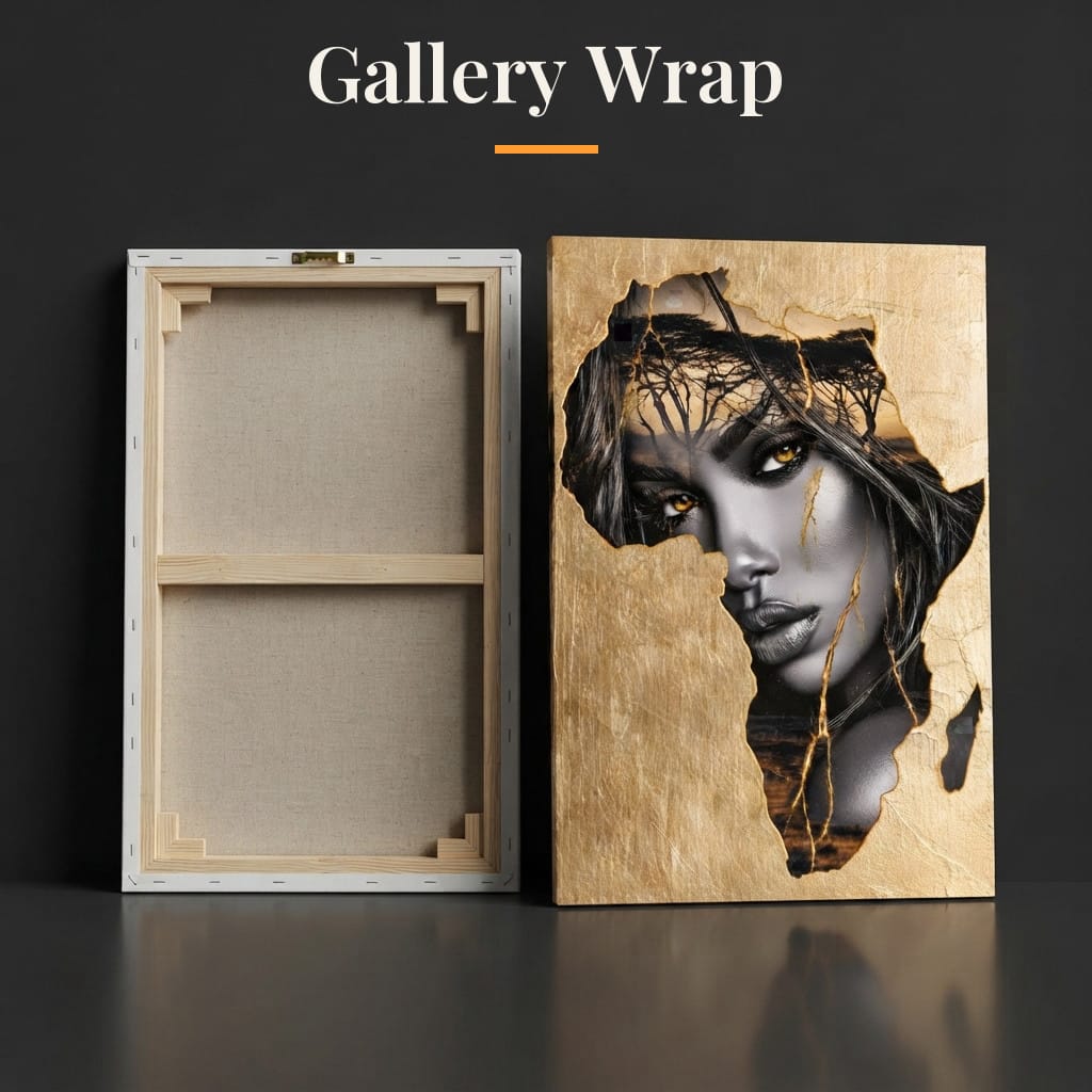 Golden Legacy of the Savannah Soul Canvas Wall Art