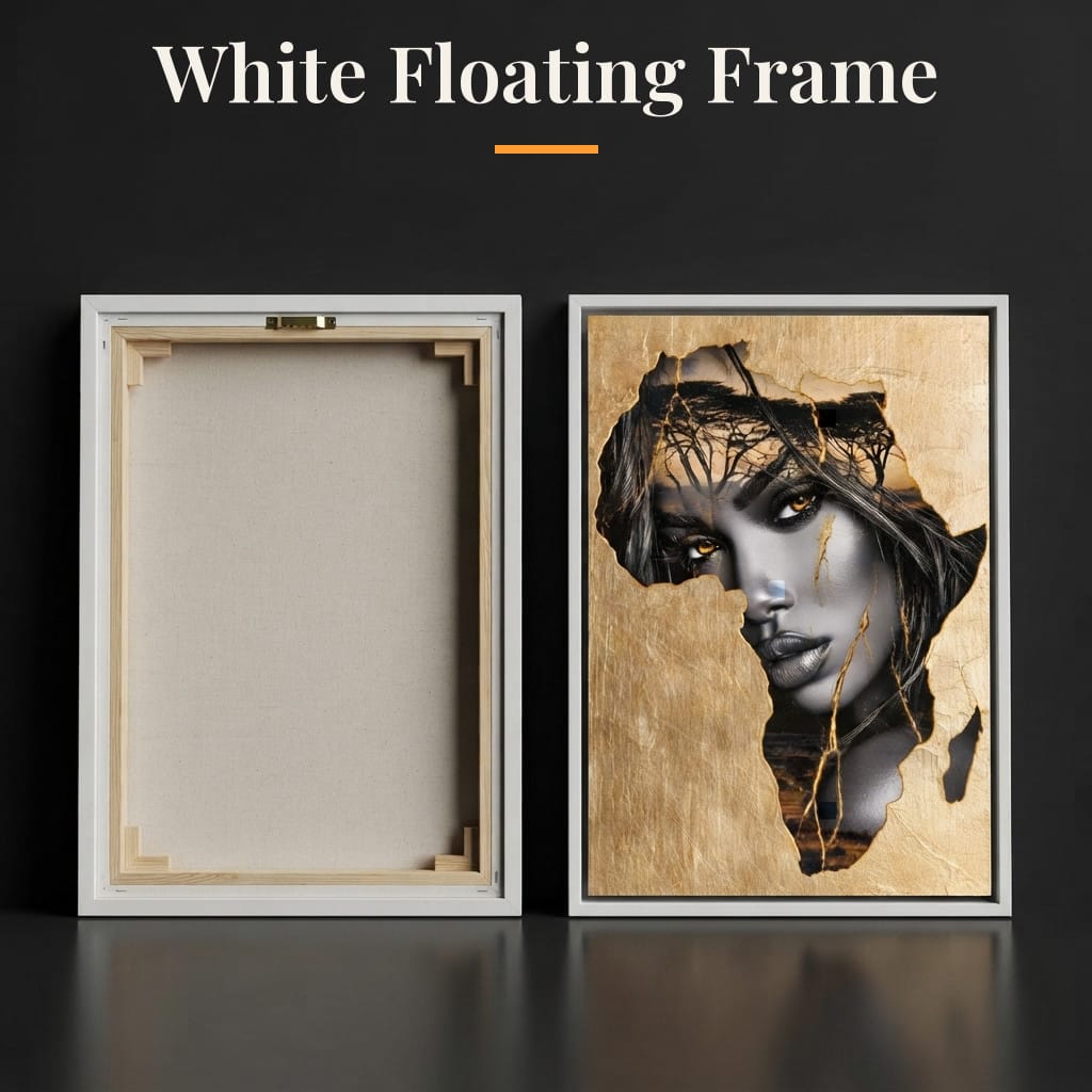 Golden Legacy of the Savannah Soul Canvas Wall Art