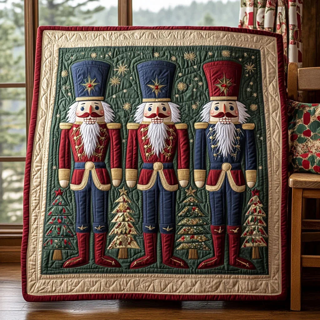 Golden March Quilt Blanket
