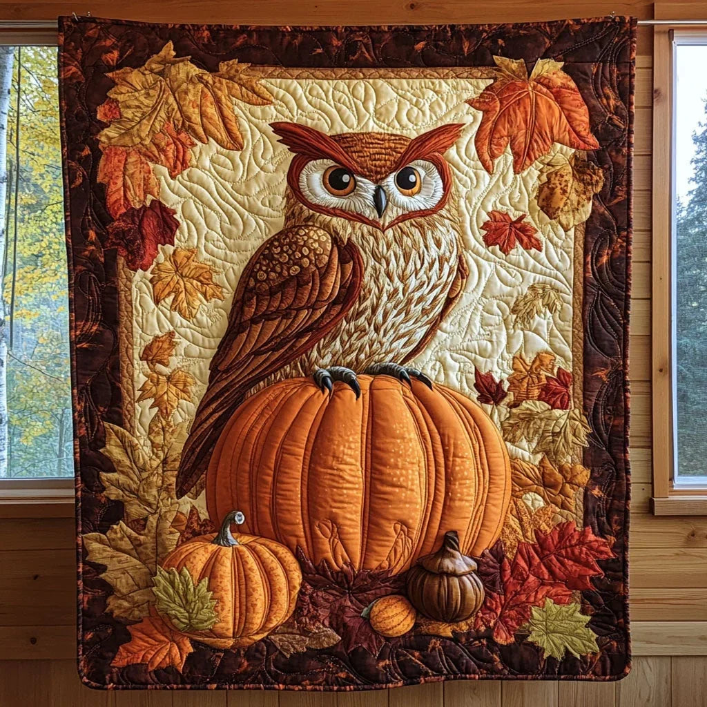 Golden Perch Quilt Blanket