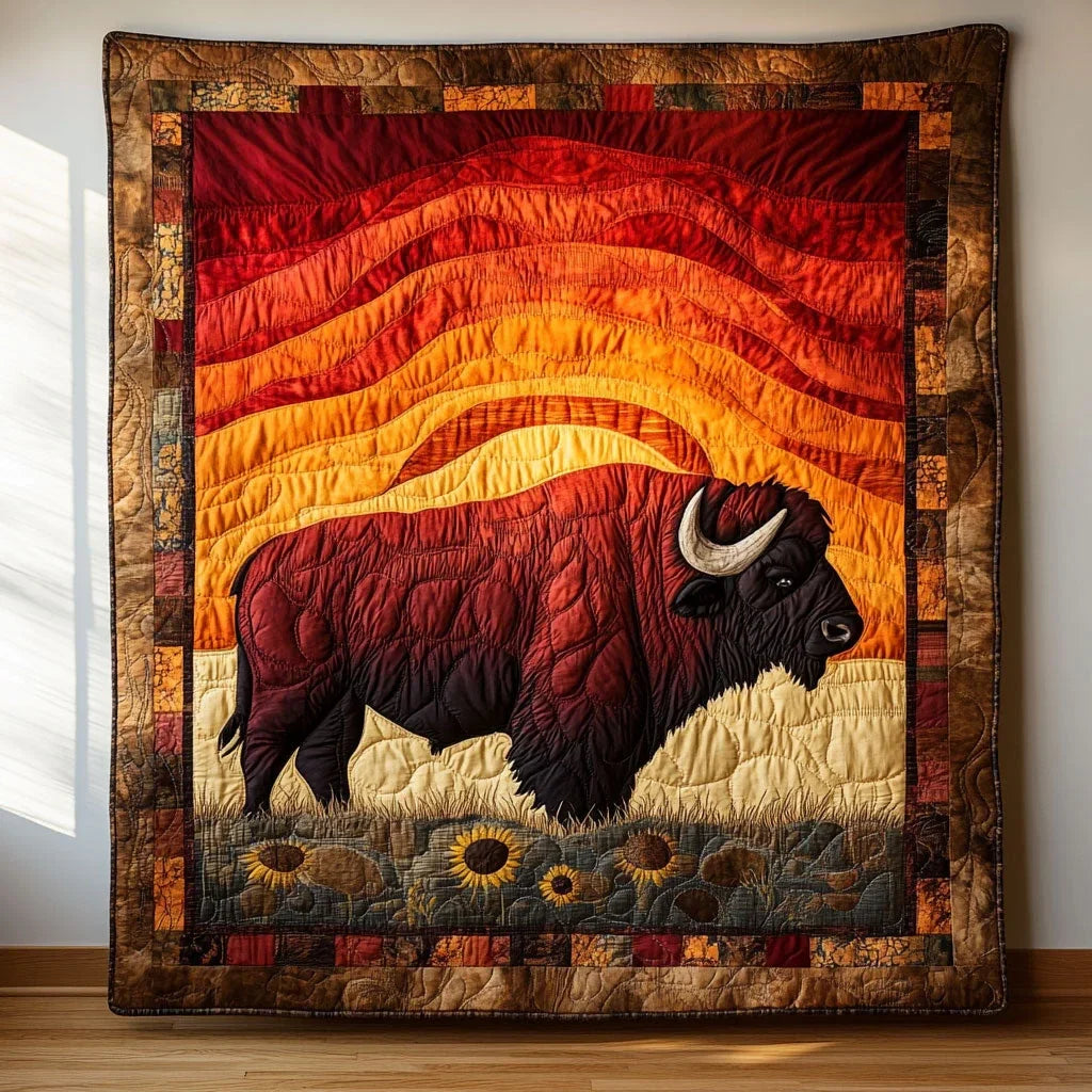 Golden Plains Quilt Blanket