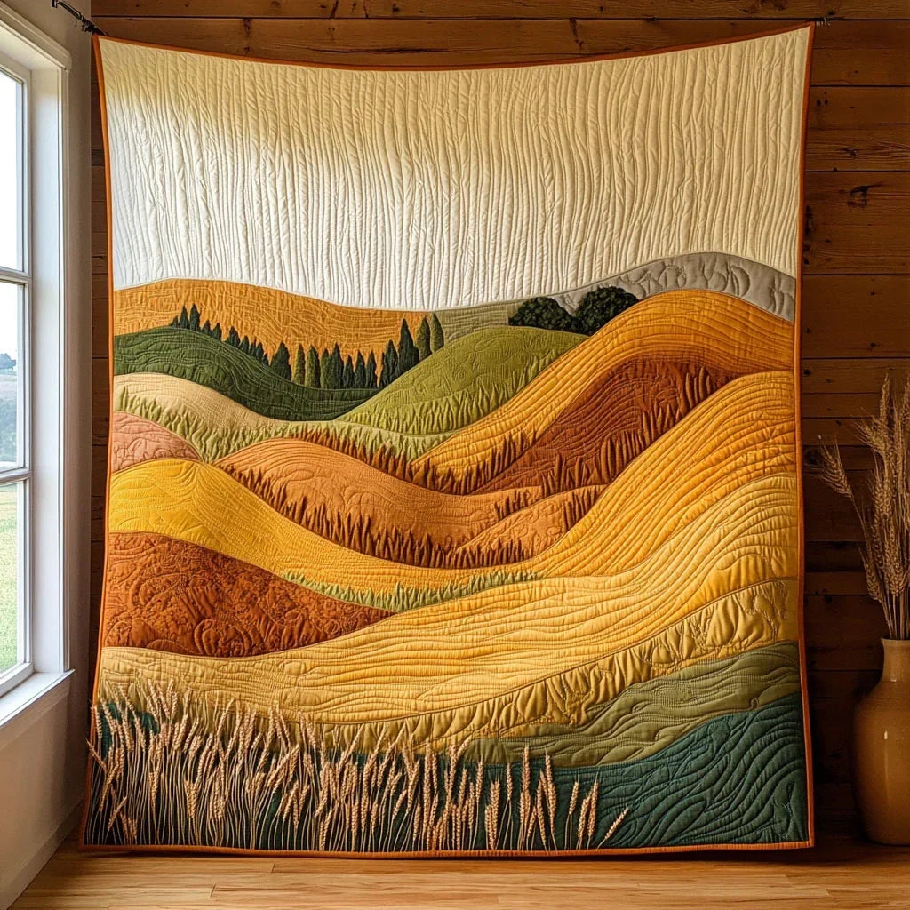 Golden Valley Quilt Blanket