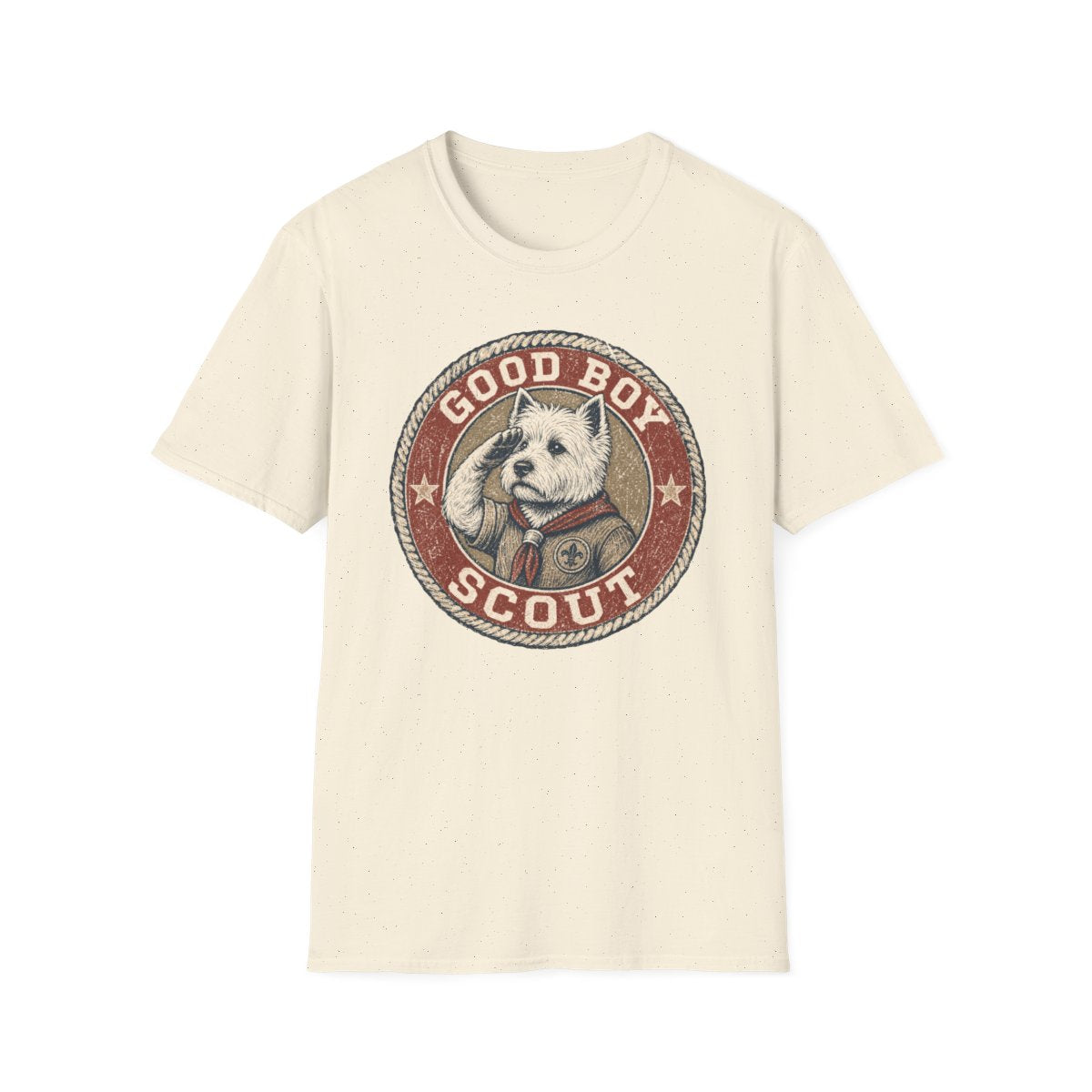 Good Boy Scout Westie Tee
