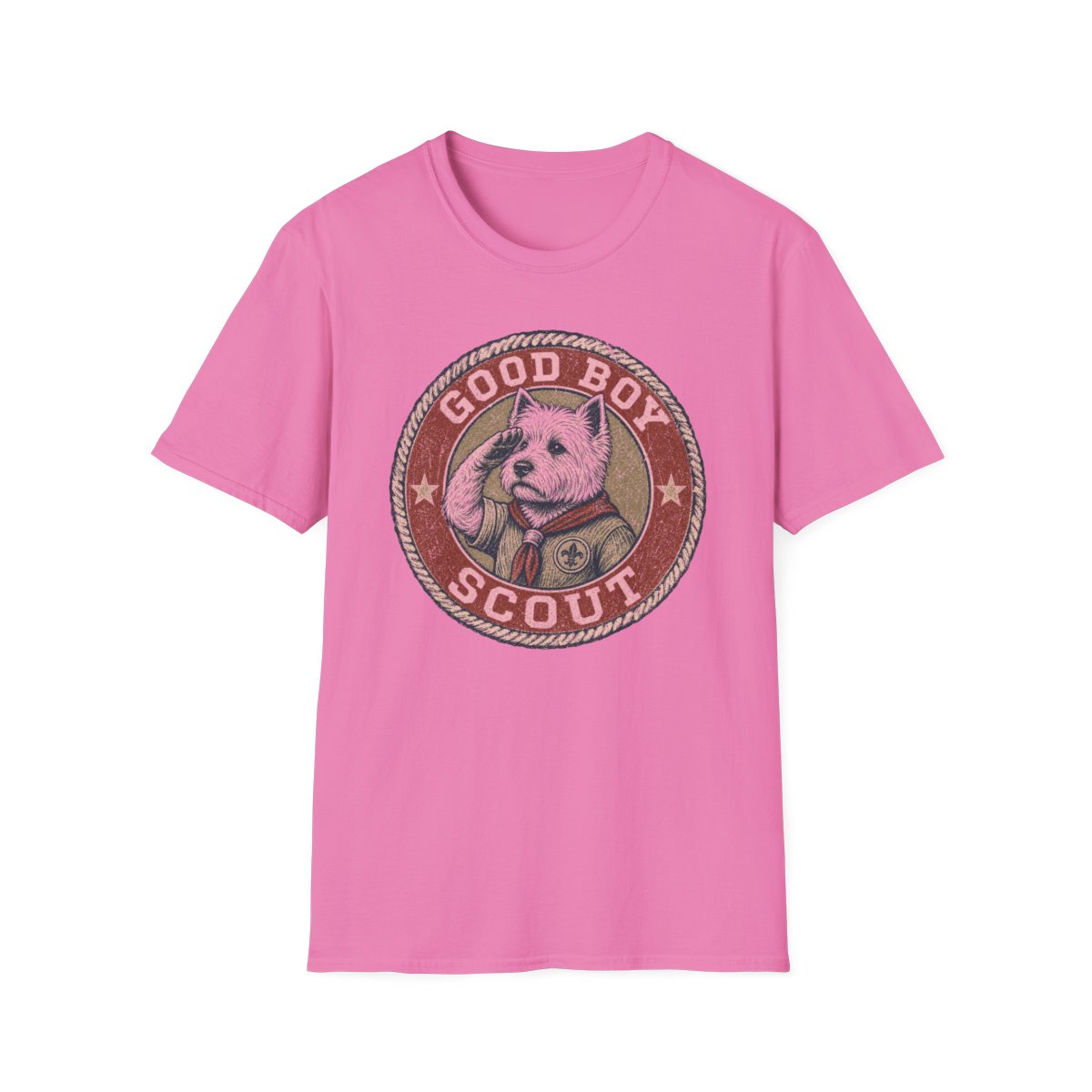 Good Boy Scout Westie Tee