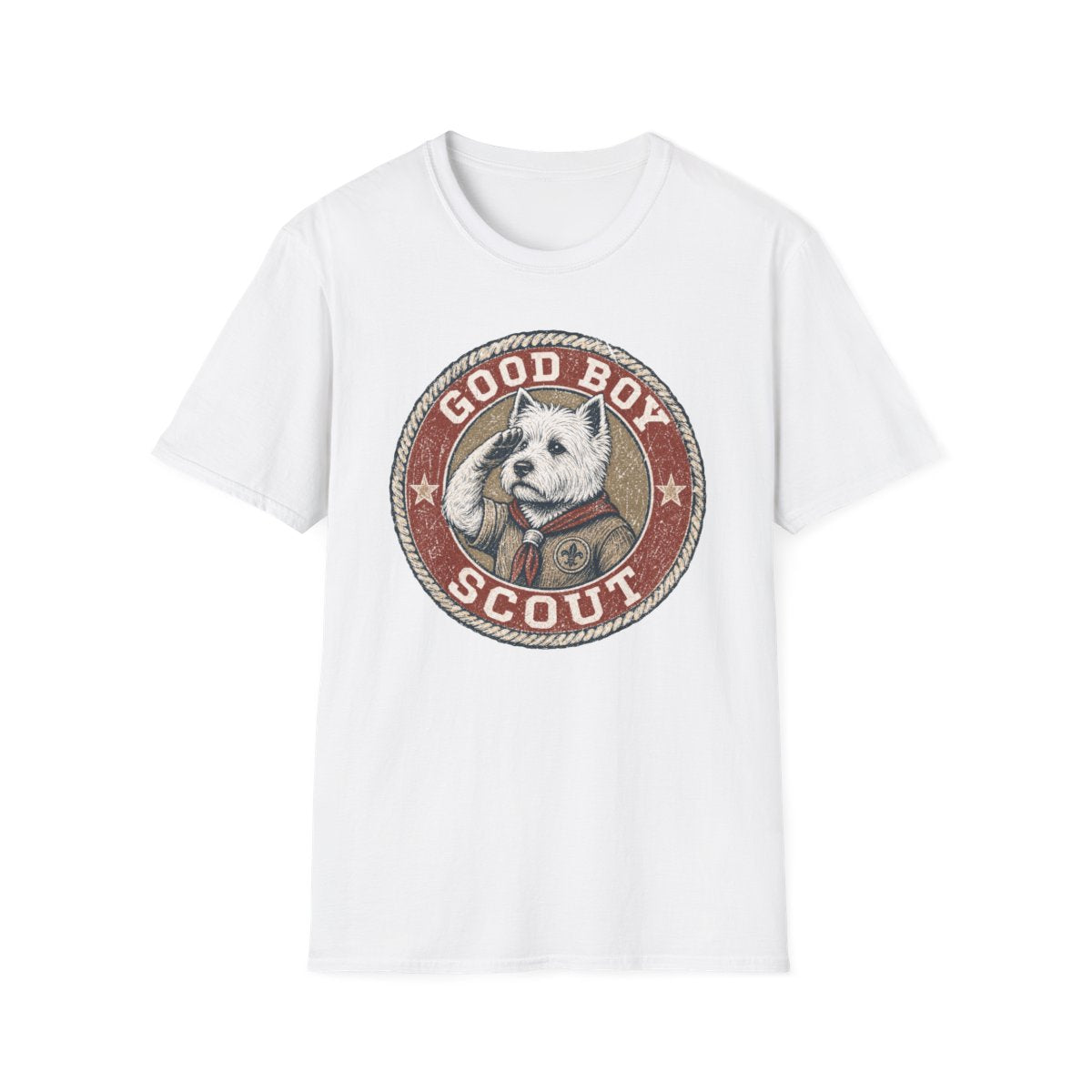 Good Boy Scout Westie Tee
