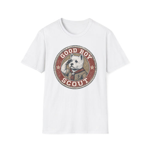 Good Boy Scout Westie Tee