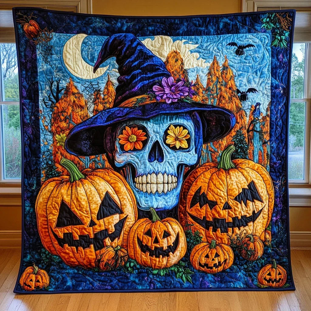 Gothic Harvest Quilt Blanket