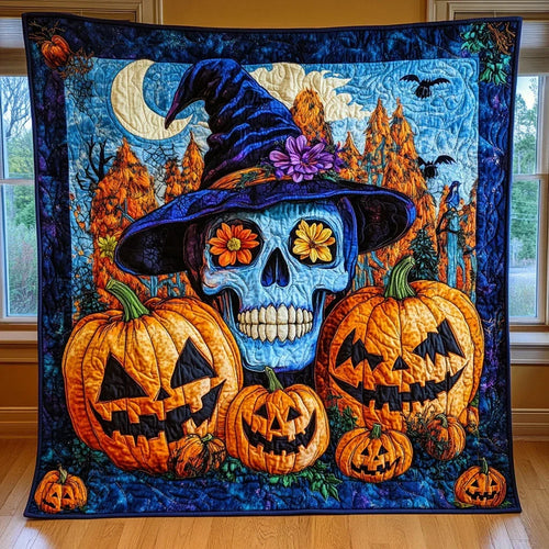 Gothic Harvest Quilt Blanket