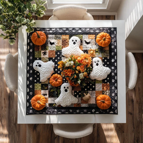 Gourd-geous Night Quilted Table Topper