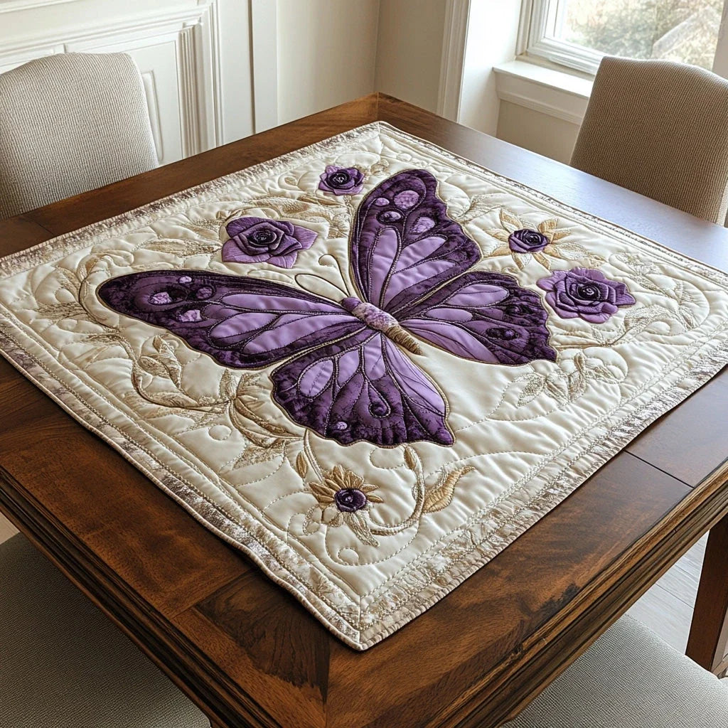 Grace Flight Quilted Table Topper