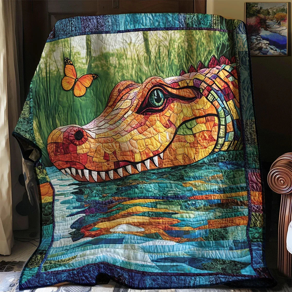 Grace Meets Grit Quilt Blanket