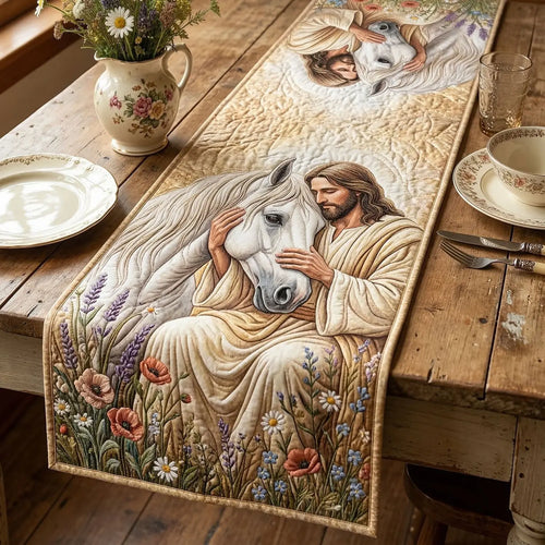 Graceful Companion Quilted Table Runner