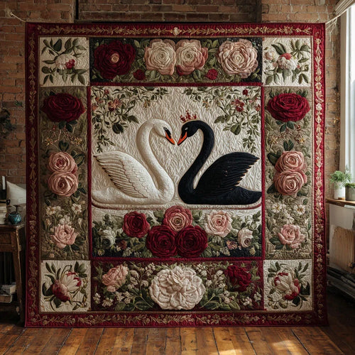 Graceful Love Quilt Blanket