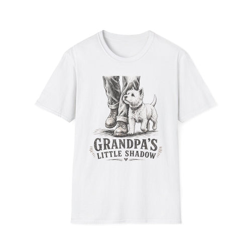 Grandpa's Shadow Westie Tee