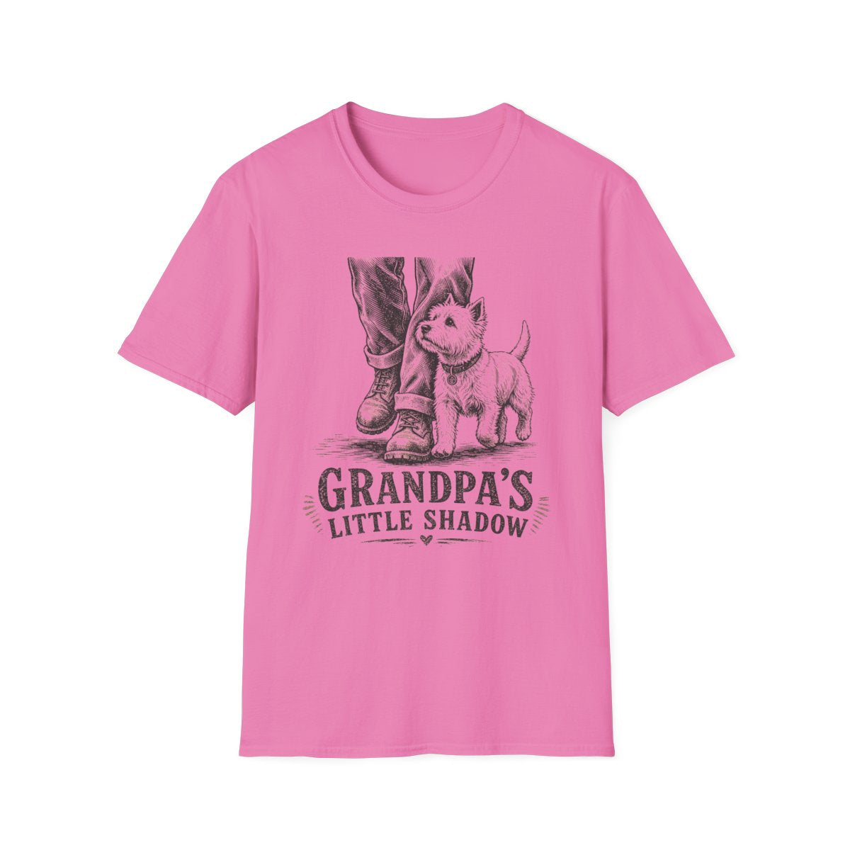Grandpa's Shadow Westie Tee