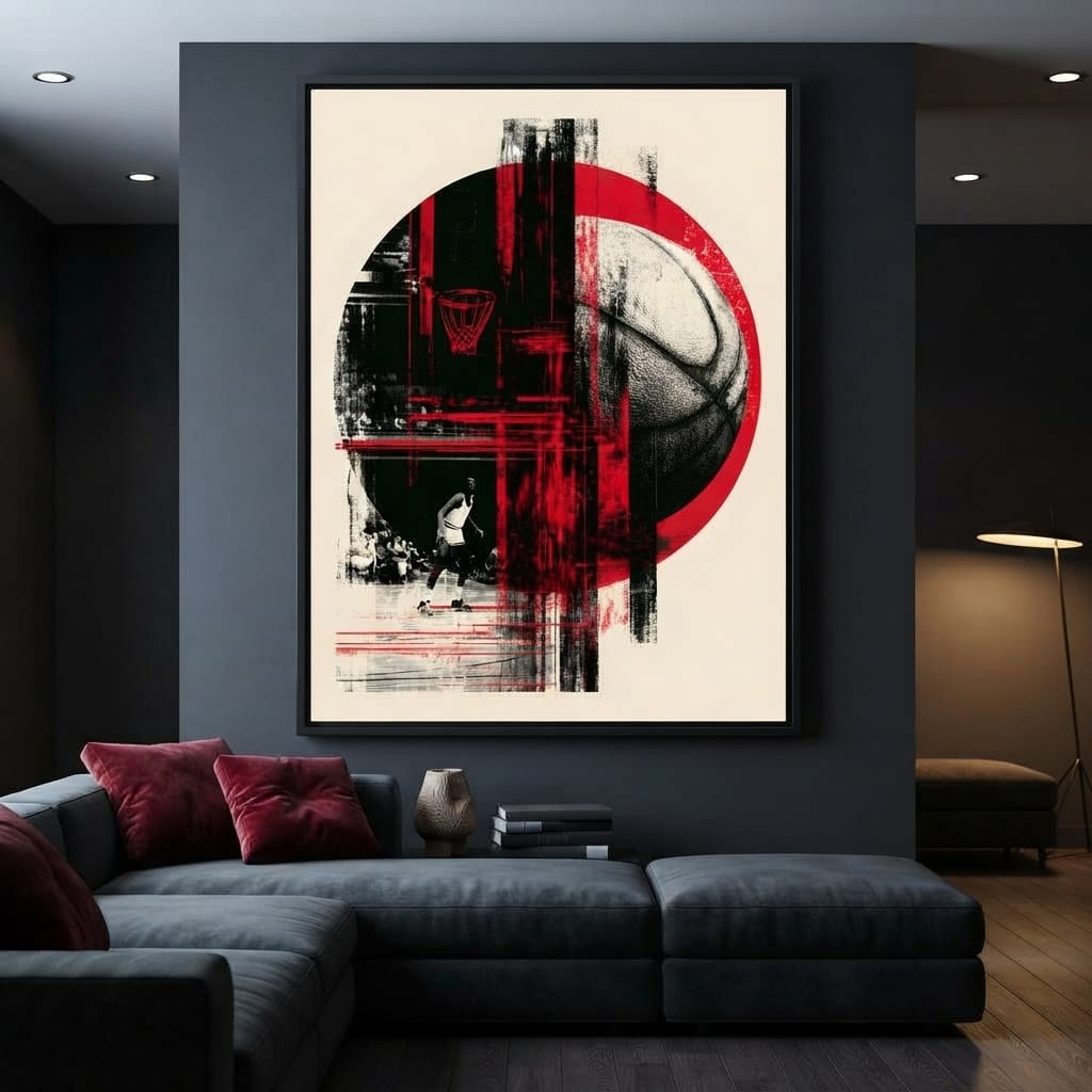 Gravity of the Final Buzzer Canvas Wall Art