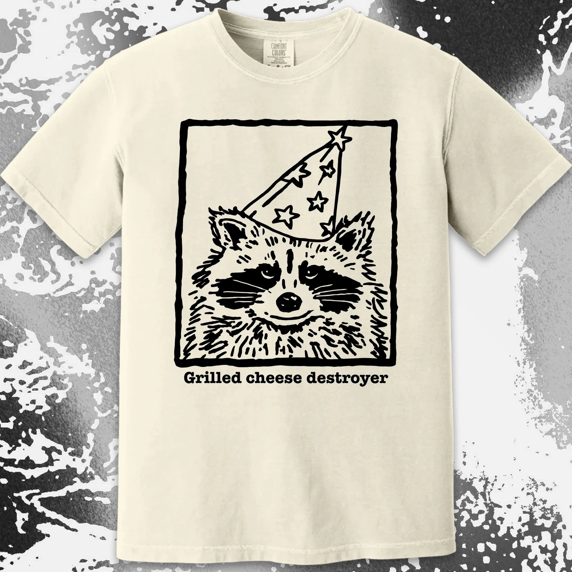 Grilled Cheese Destroyer Raccoon Shirt, funny meme tee gift (view 13)