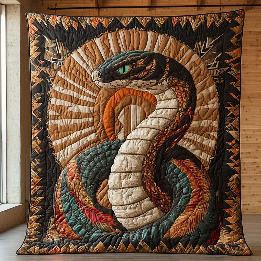 Guardian Cobra Quilt Blanket