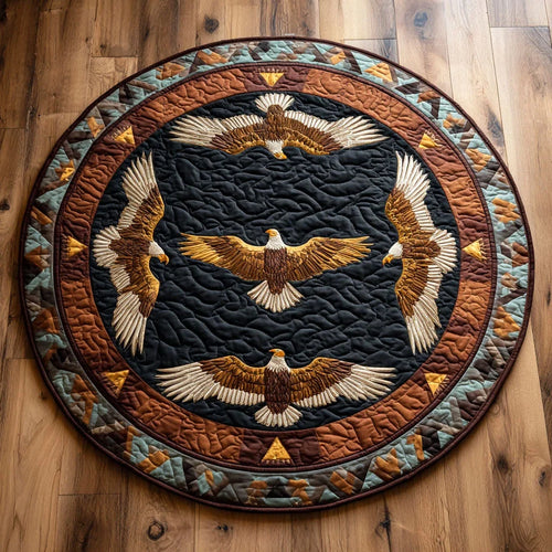 Guardian Flight Quilted Round Mat