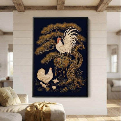 Guardian of Prosperity Canvas Wall Art
