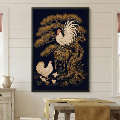 Guardian of Prosperity Canvas Wall Art