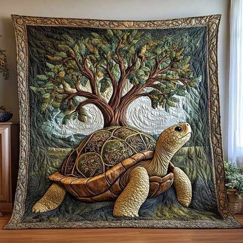 Guardian Of Tree Quilt Blanket