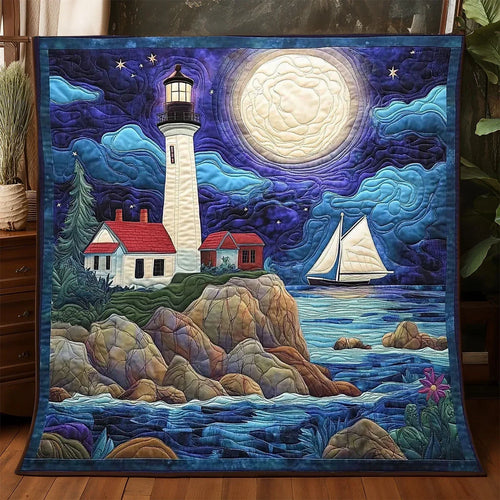 Guided By Starlight Quilt Blanket