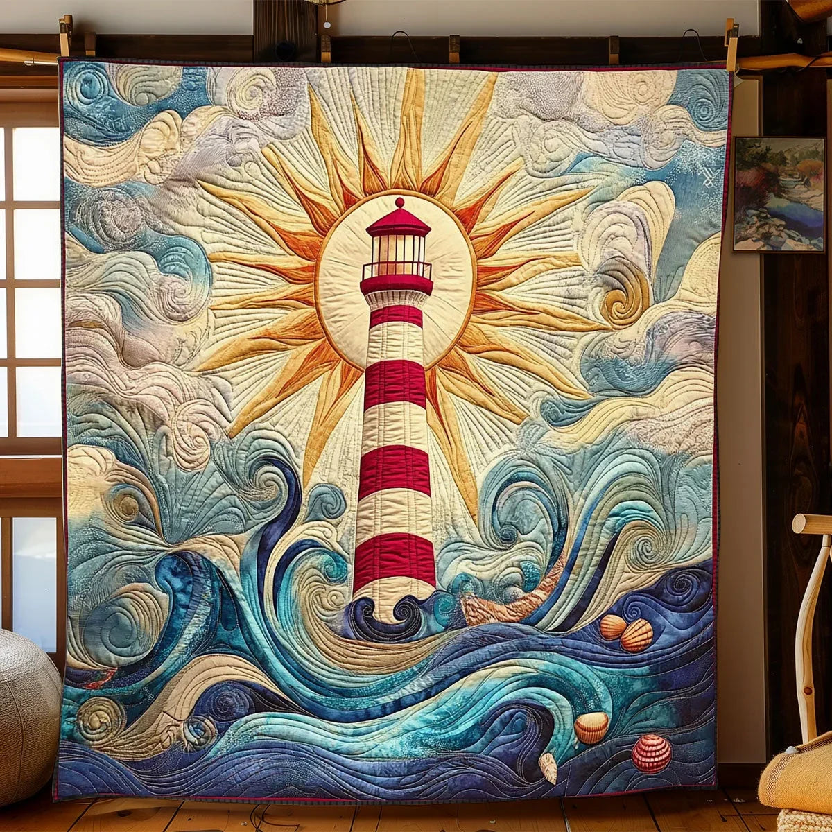Guiding Light Quilt Blanket