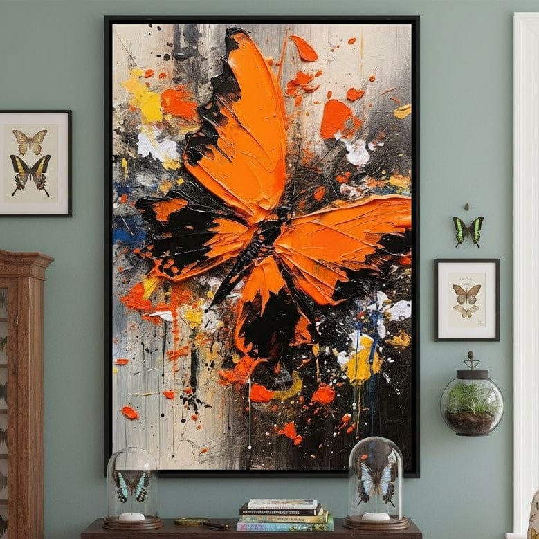 Radiant Lepidoptera Canvas Wall Art